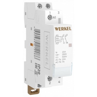 Контактор одномодульный Wer...