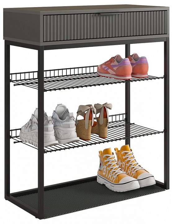 Фото Стеллаж для обуви Вельвет MBS_173128_3324 - интернет-магазин МегаТерем в Москве