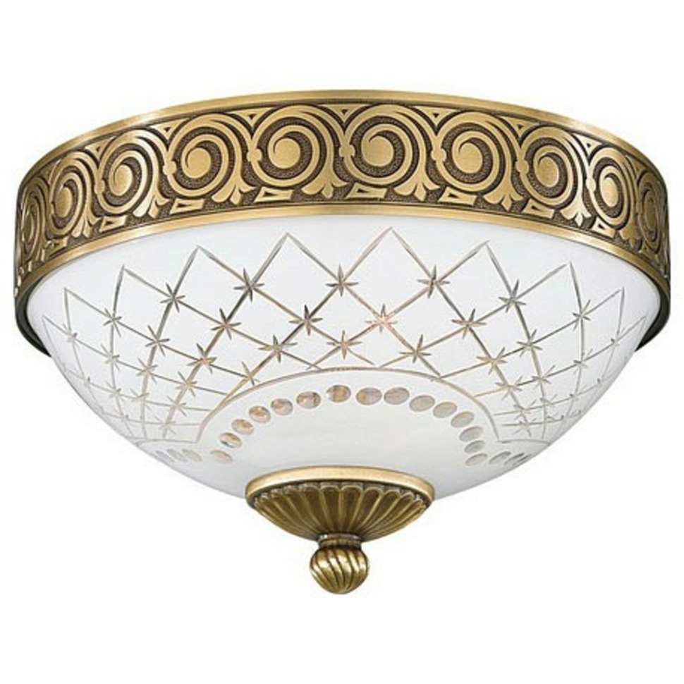 Фото Накладной светильник Reccagni Angelo 7012 PL 7012/2 RA_PL_7012_2 - интернет-магазин МегаТерем в Москве