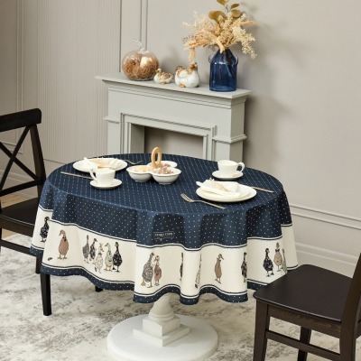 Скатерть овальная family fa...