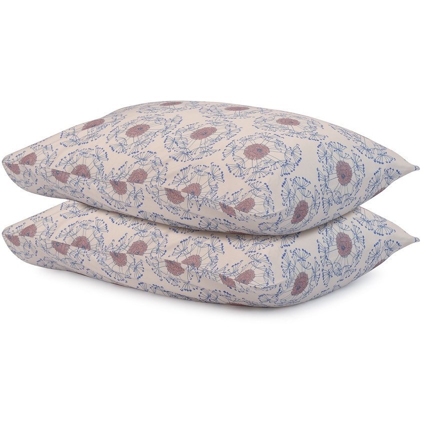 Фото Набор из двух наволочек из сатина с принтом Воздушный цветок из коллекции prairie, 50х70 см (72559) - интернет-магазин МегаТерем в Москве