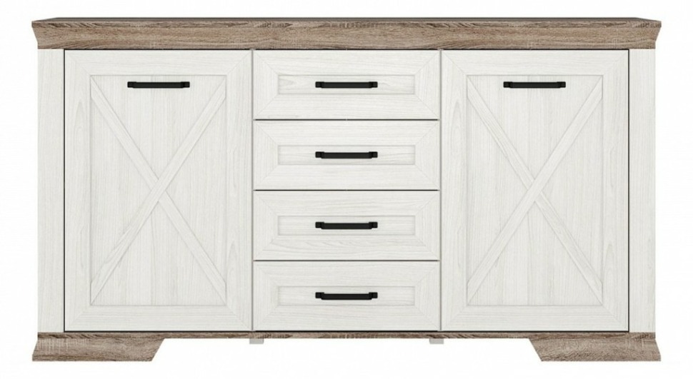 Фото Тумба Marselle KOM2D4S BRW_70004110 - интернет-магазин МегаТерем в Москве