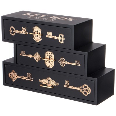 Шкатулка с ящичками 30*11*2...