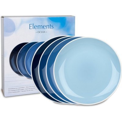 Waechtersbach Набор 4-х больших тарелок "Океан" 41 5 974 5000
