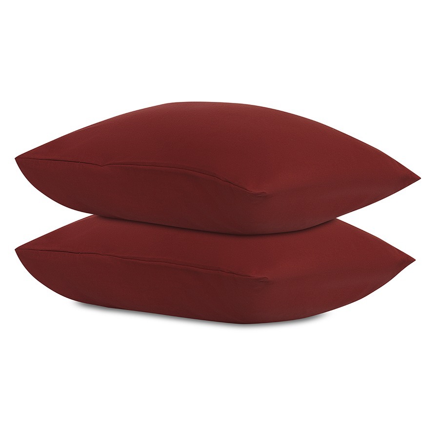 Фото Набор наволочек изо льна и хлопка цвета копченой паприки из коллекции essential, 50х70 см (77148) - интернет-магазин МегаТерем в Москве