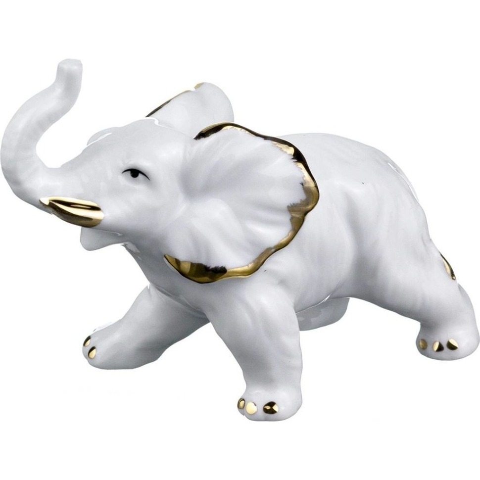 Фото Комплект фигурок из 2 шт.слон 13*5/11*5 см.высота=12/8 см Lefard (149-006) - интернет-магазин МегаТерем в Москве