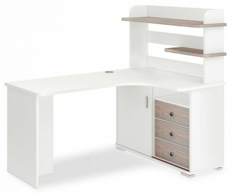 Фото Стол компьютерный Домино СР-165 MER_SR-165-BENBE-PRAV-NOVYJ - интернет-магазин МегаТерем в Москве