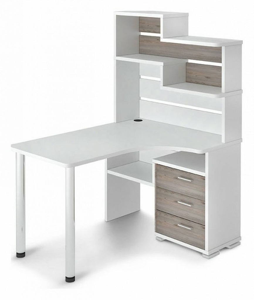 Фото Стол компьютерный Домино СР-132-130 MER_SR-132_BEN-PRAV - интернет-магазин МегаТерем в Москве