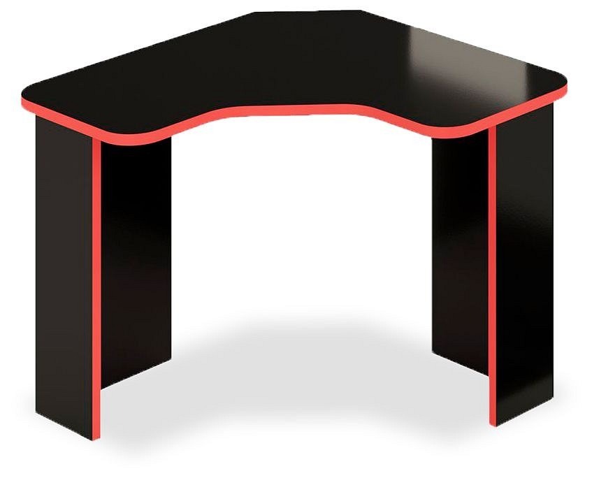 Фото Стол офисный Домино lite СКЛ-ИгрУгл100 MER_SKL-IgrUgl100-CH - интернет-магазин МегаТерем в Москве