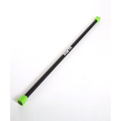 Бодибар STARFIT BB-301, 3 кг, неопреновый, черный/зеленый (1484615)