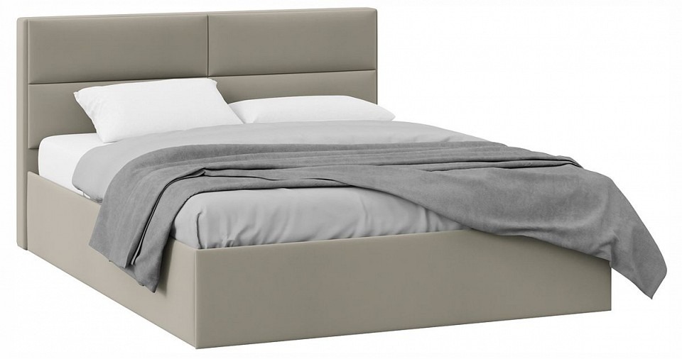 Фото Кровать двуспальная Глосс с ПМ Тип 1 TRI_240719 - интернет-магазин МегаТерем в Москве