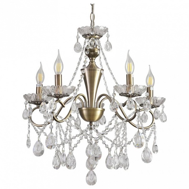 Фото Подвесная люстра Lumion LUINA 8346/5 LMN_8346_5 - интернет-магазин МегаТерем в Москве