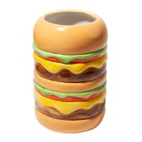 Ваза для цветов fast food, burger, 18 см (78569)