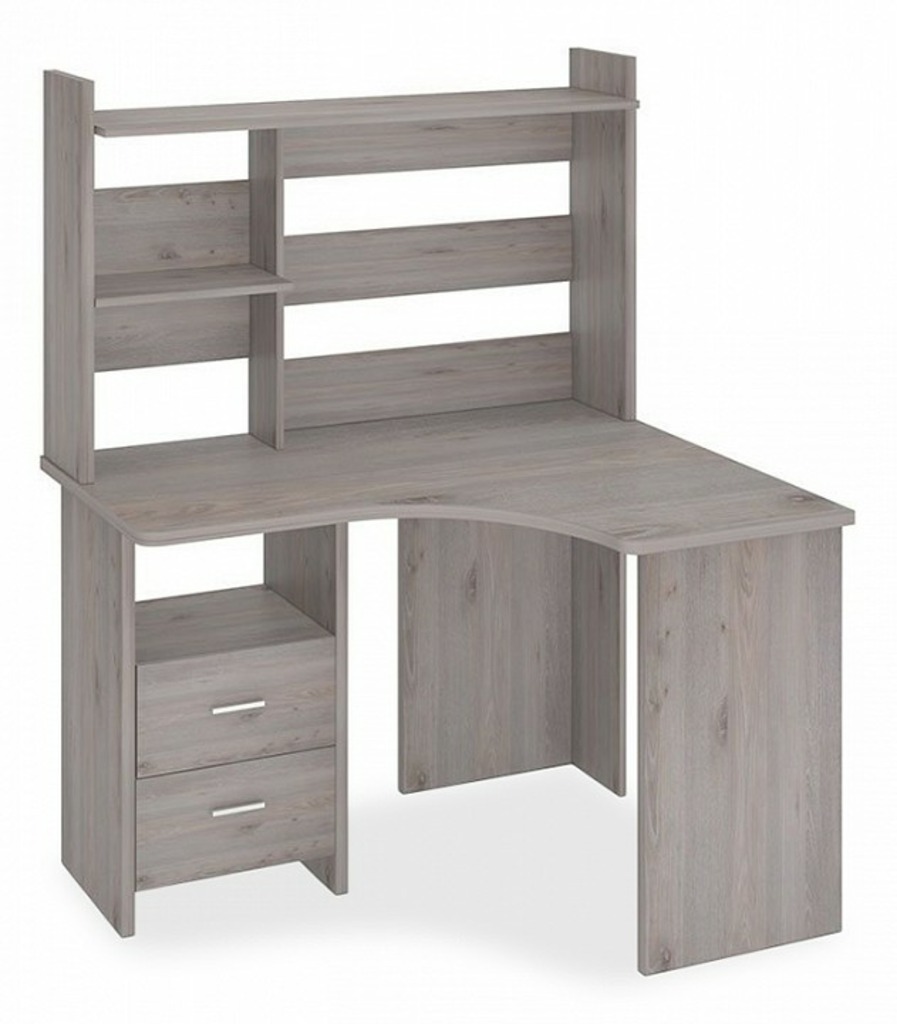 Фото Стол компьютерный Домино Lite СКЛ-Угл120+НКЛХ-120 MER_SKL-Ugl120-NKLH-120-N-PRAV - интернет-магазин МегаТерем в Москве