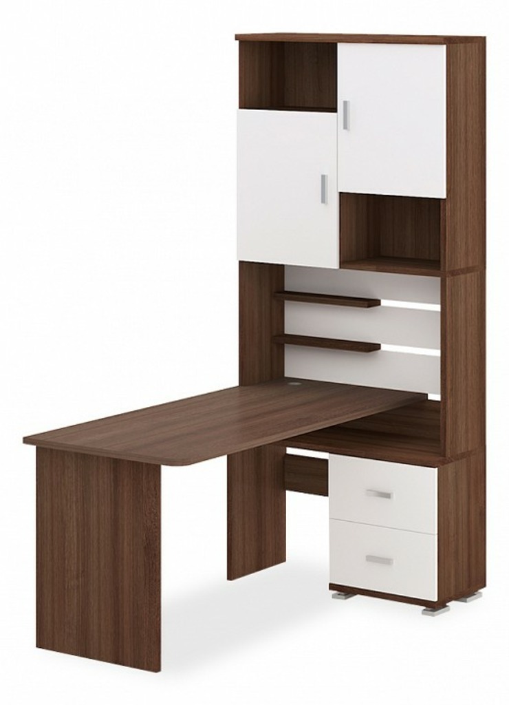 Фото Стол компьютерный Домино СР-720/160 MER_SR-720-160-SHBESH-CH-PRAV - интернет-магазин МегаТерем в Москве