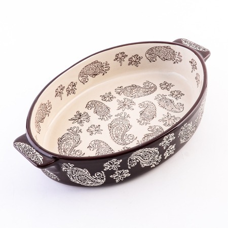 Фото Форма для запекания керамическая LORAINE (60333) - интернет-магазин МегаТерем в Москве