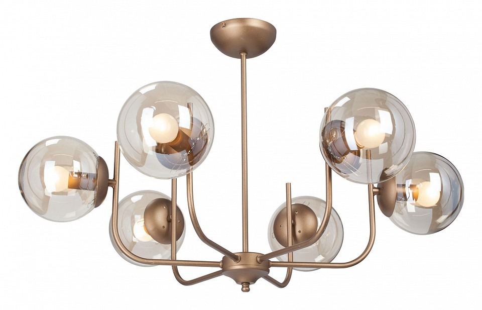 Фото Люстра на штанге Vitaluce V3957 V3957-7/6PL VI_V3957-7_6PL - интернет-магазин МегаТерем в Москве