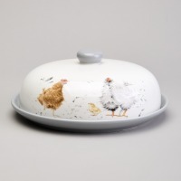 Блюдо для блинов lefard "funny hens" 23,5*10 см (358-2308) 