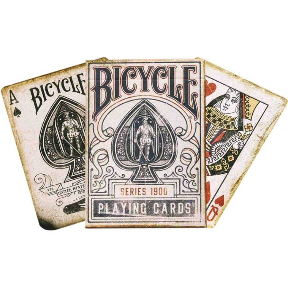 Фото Карты Ellusionist 1900 Playing Cards Blue (29662) - интернет-магазин МегаТерем в Москве