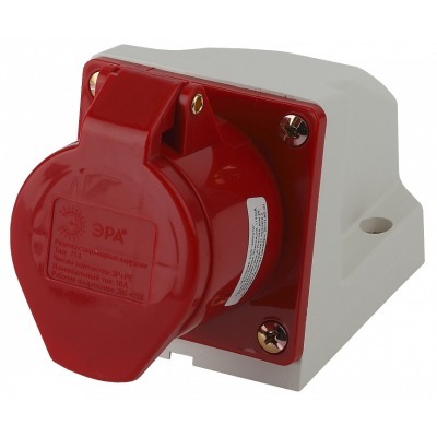 Розетка с заземлением Эра  R(OUT)-16-3P-PE-IP44 ER_B0032875