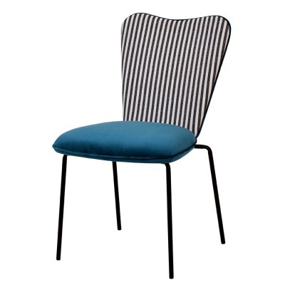 Стул pompadour, велюр, изумрудный (78063)