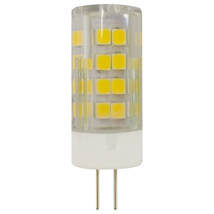 Фото Лампа светодиодная Эра Стандарт G4 5Вт 2700K LED JC-5W-220V-CER-827-G4 ER_B0027857 - интернет-магазин МегаТерем в Москве
