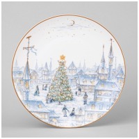Тарелка закусочная lefard "снежная королева" 20,5 см (590-635) 