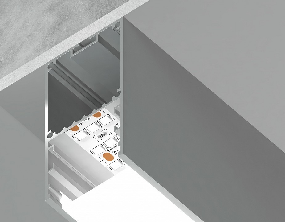 Фото Короб накладной Ambrella Light Profile System GP GP3000AL AMBR_GP3000AL - интернет-магазин МегаТерем в Москве
