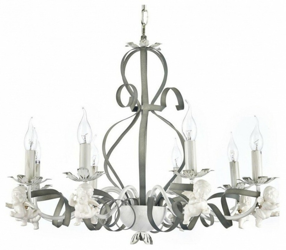 Фото Подвесная люстра Arti Lampadari Surano Surano E 1.1.8 S AL_Surano_E_1.1.8_S - интернет-магазин МегаТерем в Москве