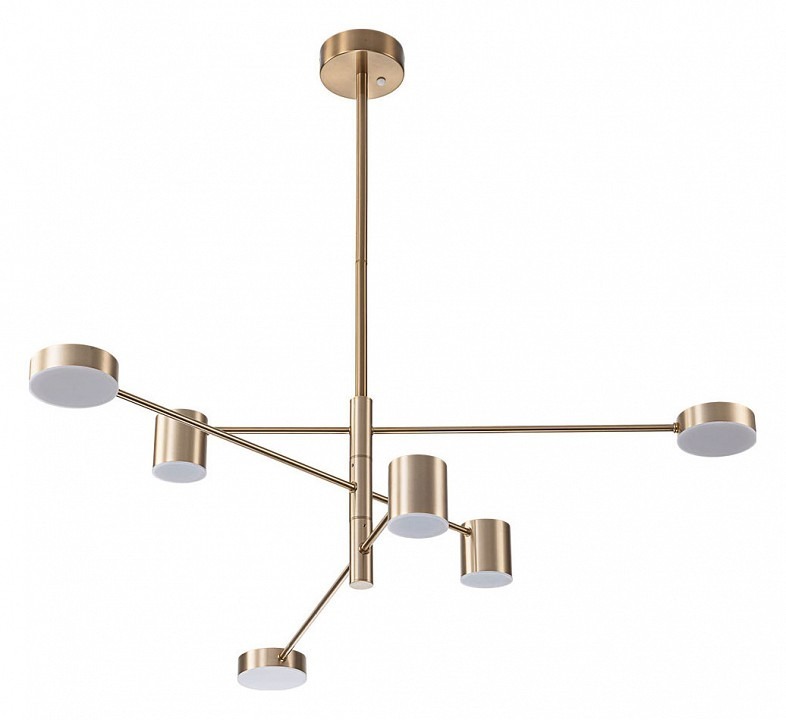 Фото Люстра на штанге Arte Lamp Stanley A2476PL-40PB AR_A2476PL-40PB - интернет-магазин МегаТерем в Москве