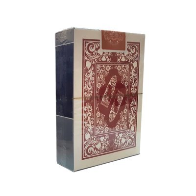 Карты "Bullets" 100% пластик, красная рубашка (44847)