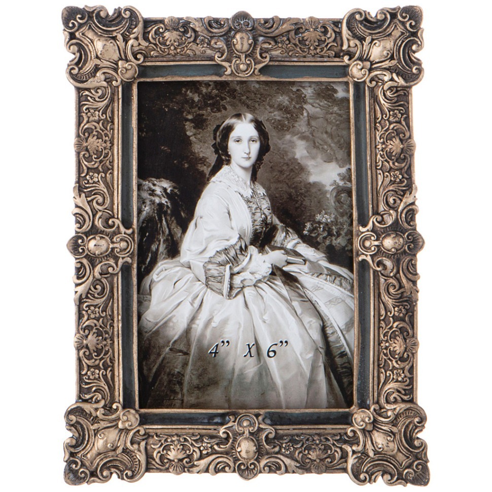 Фото Фоторамка коллекция рококо, 15,7*2,1*20,7cm Lefard (504-420) - интернет-магазин МегаТерем в Москве
