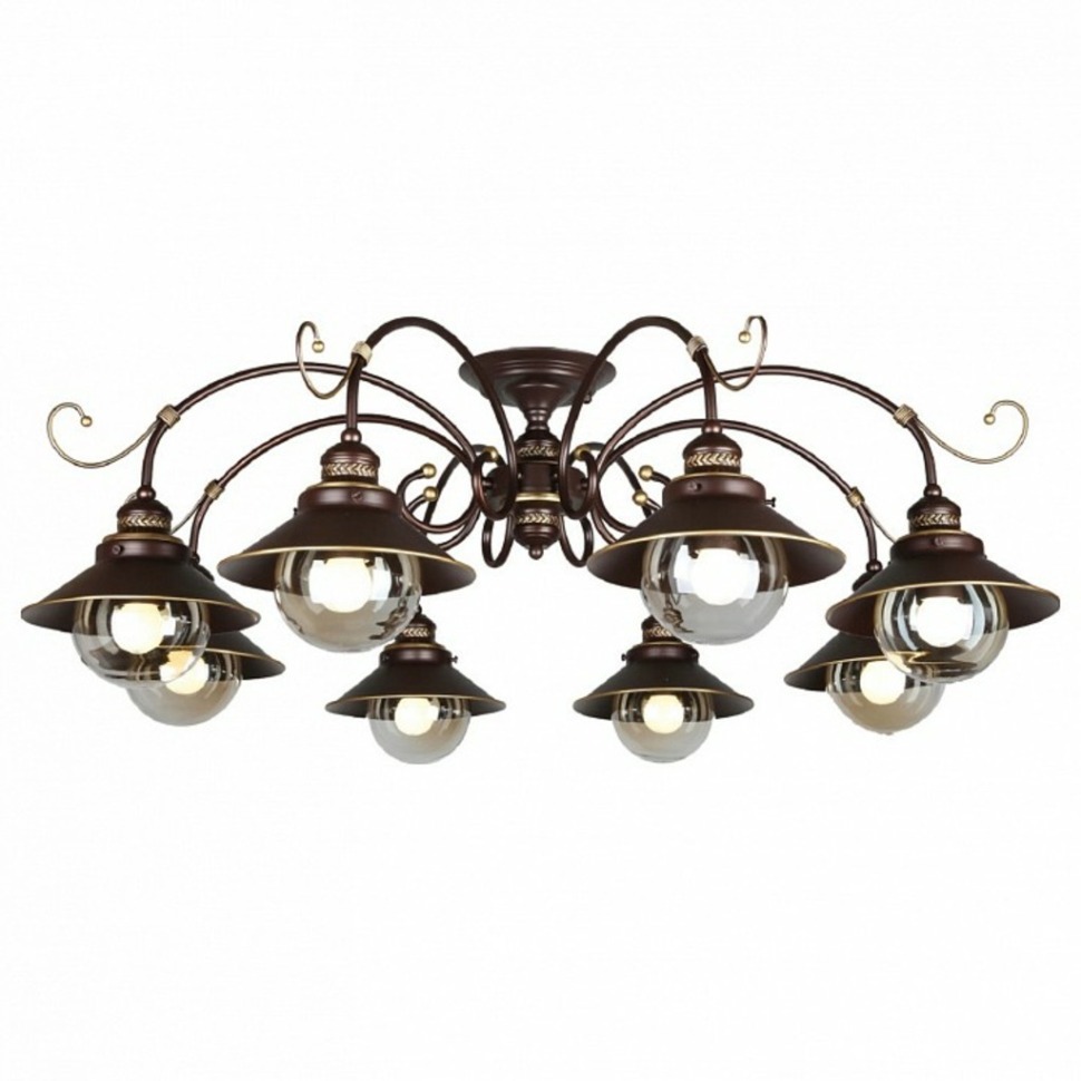 Фото Люстра на штанге Omnilux Fontelo OML-50407-08 OM_OML-50407-08 - интернет-магазин МегаТерем в Москве