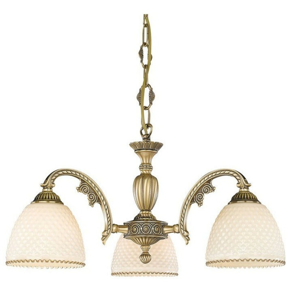 Фото Подвесная люстра Reccagni Angelo 7005 L 7005/3 RA_L_7005_3 - интернет-магазин МегаТерем в Москве