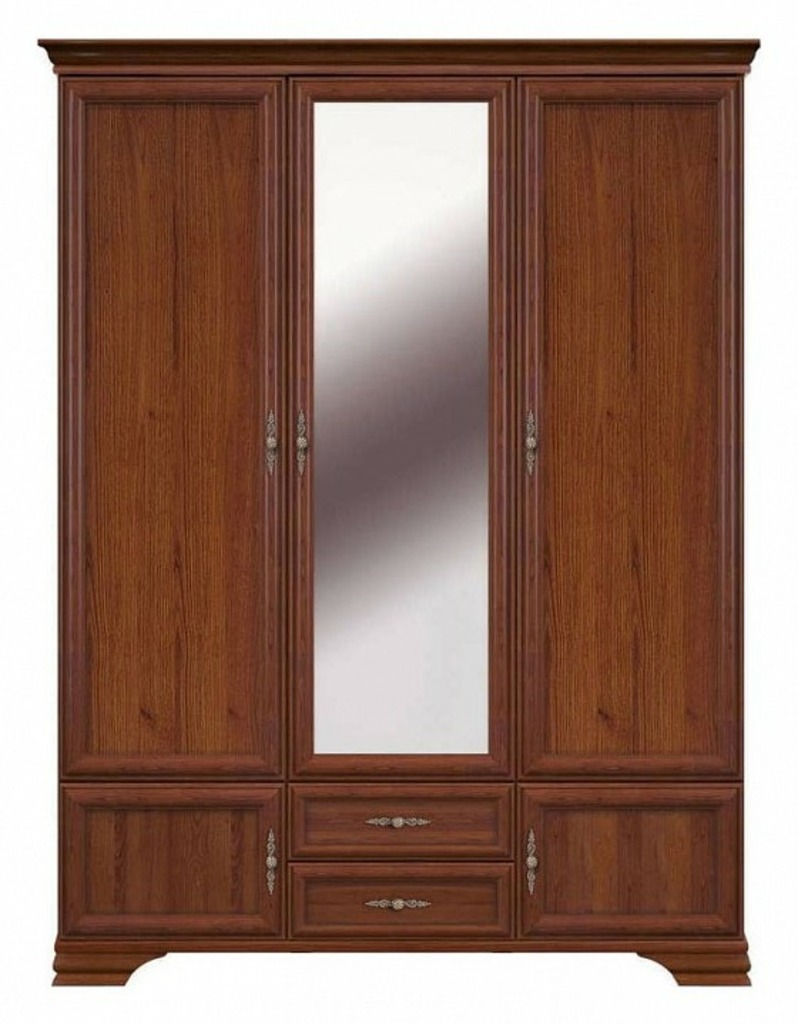 Фото Шкаф платяной Кентаки S132-SZF5D2S BRW_00008055 - интернет-магазин МегаТерем в Москве