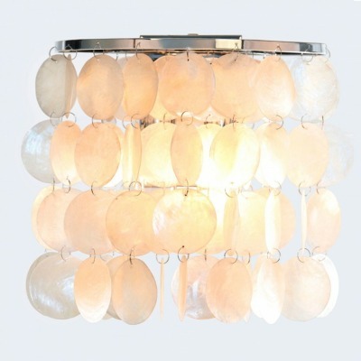 Накладной светильник Eurosvet Sandra 60084/2 хром/перламутр EV_a043152