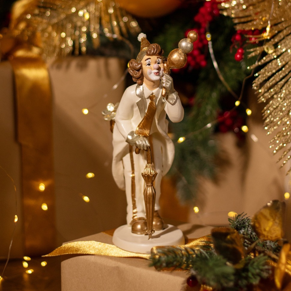 Фото Статуэтка клоун 12,5х7х20,5 см Lefard (162-1305) - интернет-магазин МегаТерем в Москве