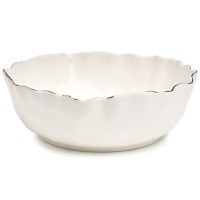 Салатник lefard "charm" 23*7,5 см 1700 мл (с золотой линией) (779-361) 