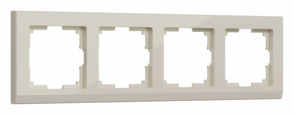 Фото Рамка на 4 поста Werkel Stark (слоновая кость) W0041803 WRK_a050916 - интернет-магазин МегаТерем в Москве