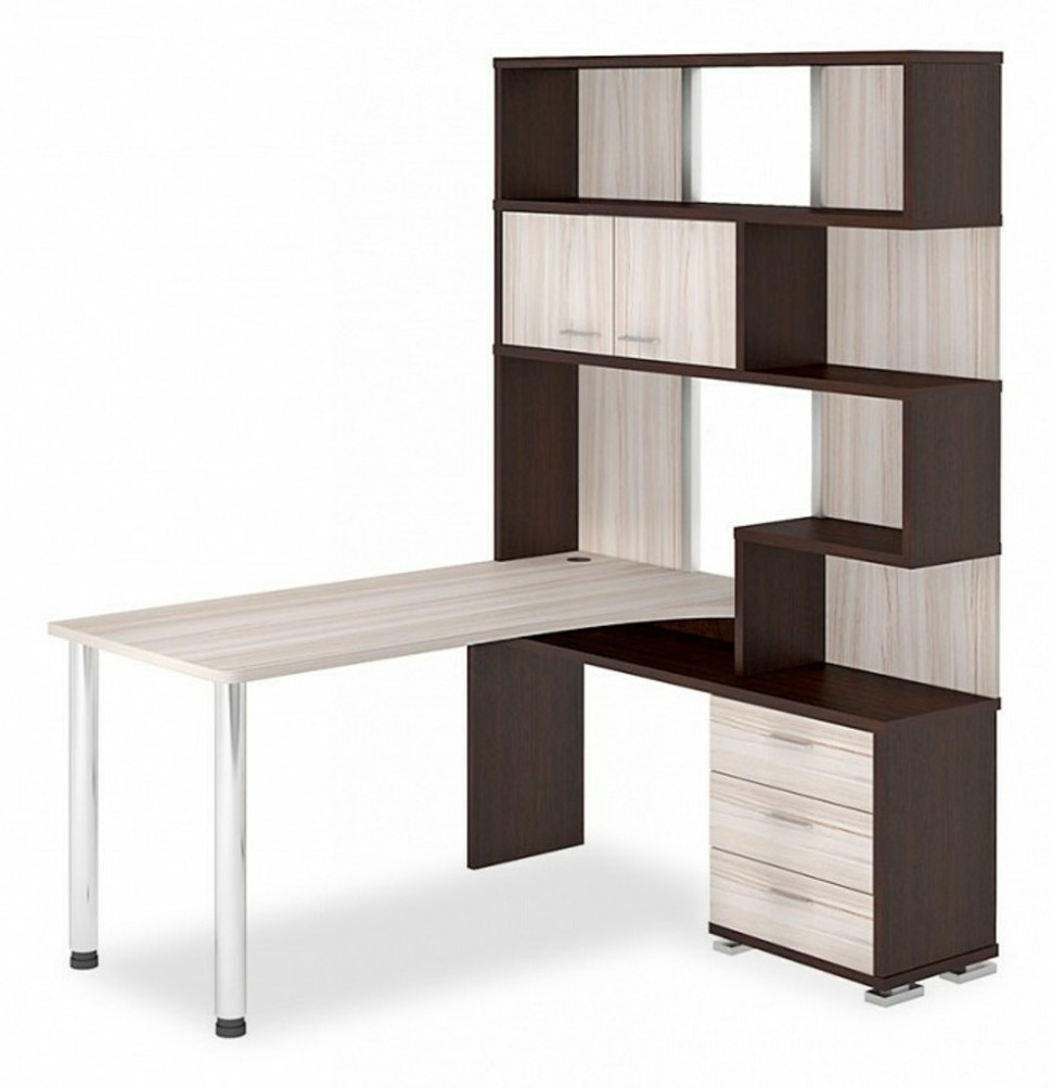 Фото Стол компьютерный Домино СР-420/150 MER_SR-420_150_VKK-PRAV - интернет-магазин МегаТерем в Москве