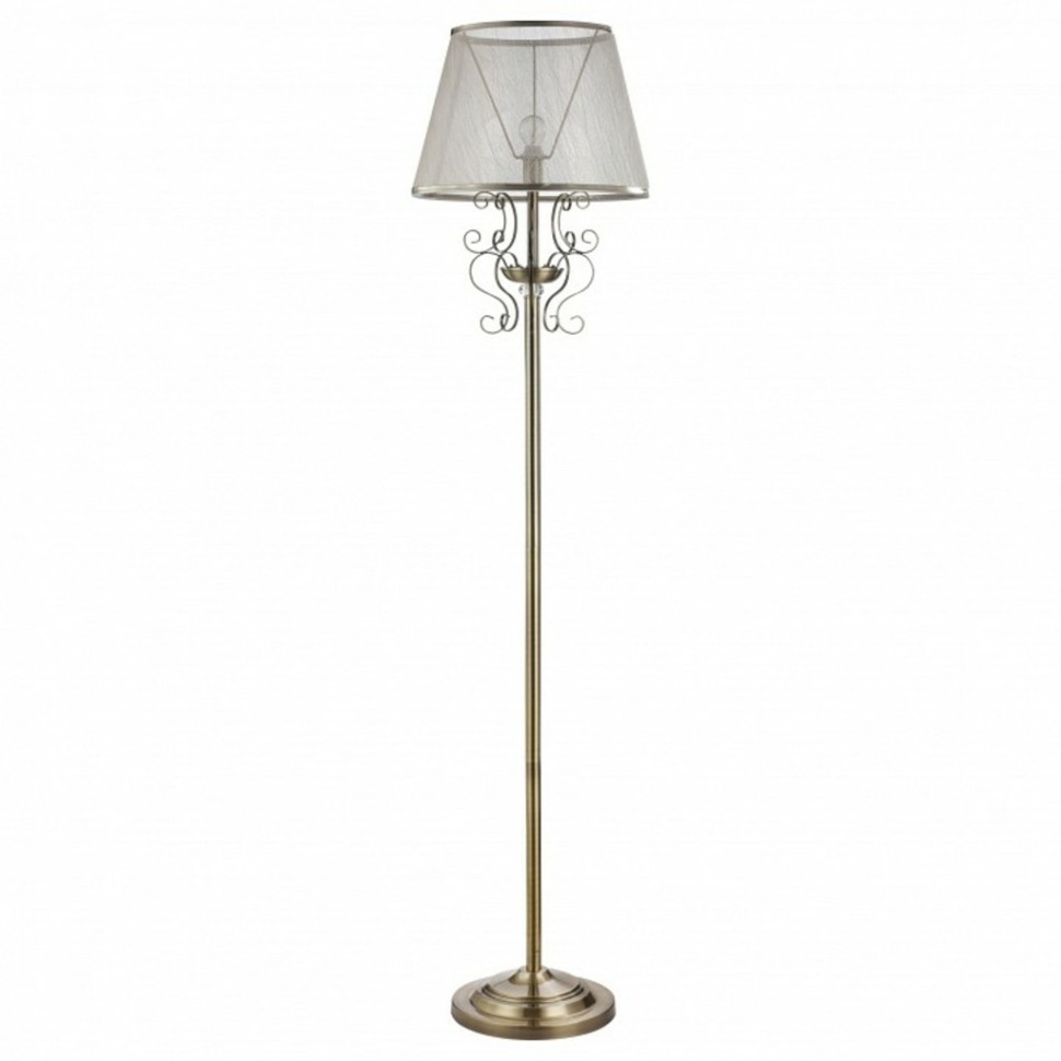 Фото Торшер Freya Driana FR2405-FL-01-BZ MY_FR2405-FL-01-BZ - интернет-магазин МегаТерем в Москве