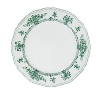 Тарелка LNAN032VD003265, 26.5, фарфор, white, green, LE COQ
