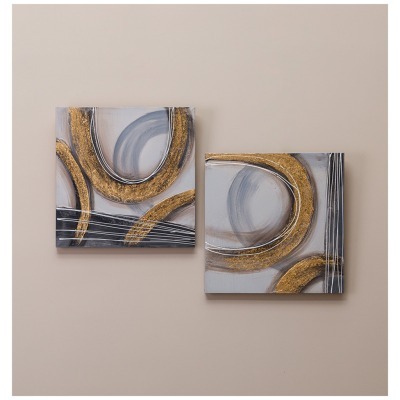 Комплект из 2-х картин золо...