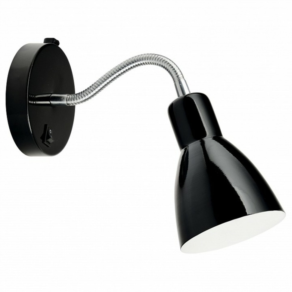 Фото Бра Arte Lamp Dorm A1408AP-1BK AR_A1408AP-1BK - интернет-магазин МегаТерем в Москве