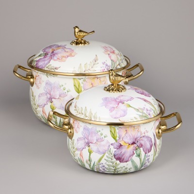 Набор кастрюль agness эмали...