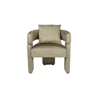 Кресло велюр оливковый 70*6...