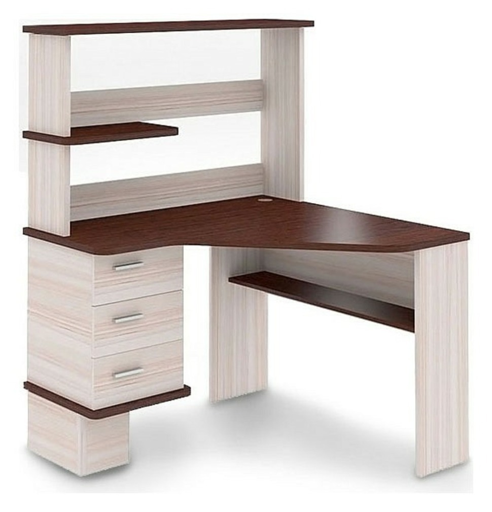 Фото Стол компьютерный Домино СД-45 MER_SD-45_KV-LEV - интернет-магазин МегаТерем в Москве