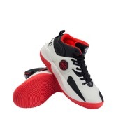 БЕЗ УПАКОВКИ Кроссовки баскетбольные JÖGEL Launch MID, White/black/red (2117776)