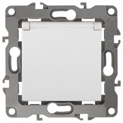 Розетка с заземлением и со ...