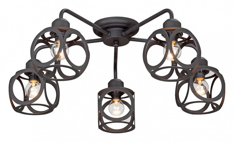 Фото Потолочная люстра Vitaluce V4973 V4973-1/5PL VI_V4973-1_5PL - интернет-магазин МегаТерем в Москве